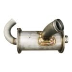 CESSNA 177 RG LEFT HAND MUFFLER WITH PERPENDICULAR BRACKET
