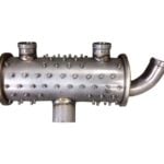 NEW PMA CESSNA 170A/B 172A LEFT HAND MUFFLER WITH SHROUD RINGS