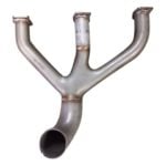 NEW PMA CESSNA 185 15 5/8″ EXHAUST STACK WITH SLIP CENTER RISER