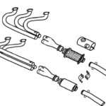 14856-002 CIRRUS SR 22 DUAL MUFFLER SYSTEM SHROUD